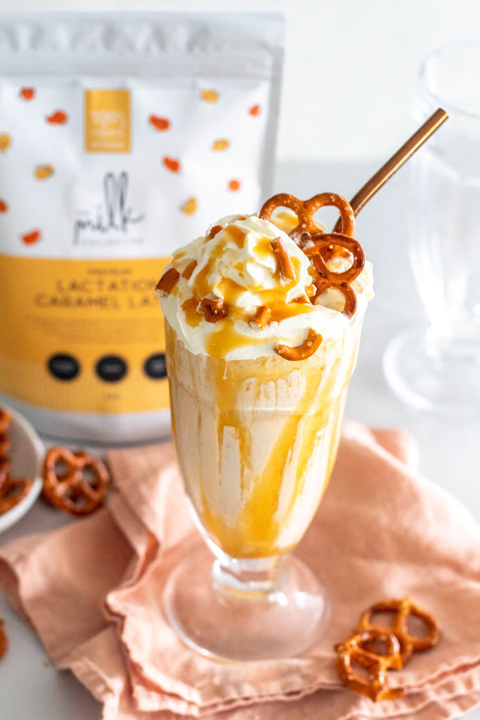 Salted Caramel Lactation Milkshake – The Milk Collective